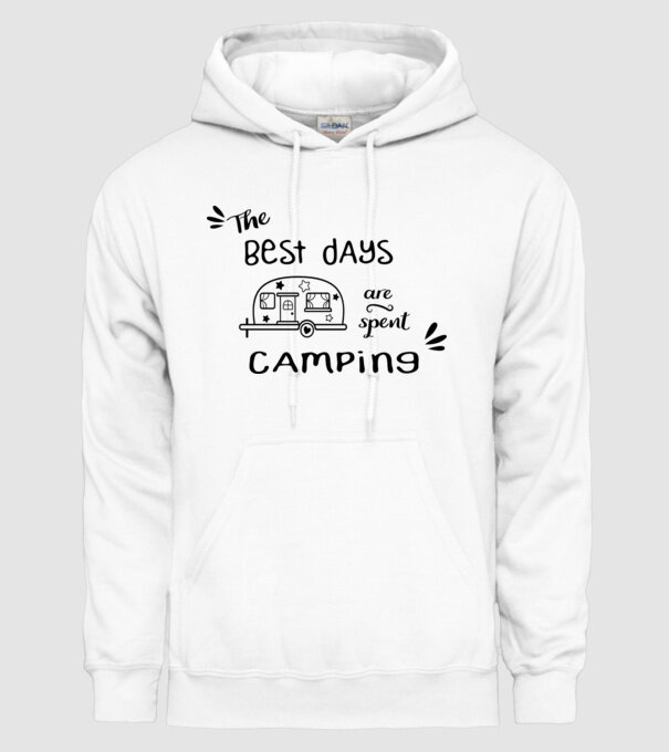 The best days model alb pe tricou