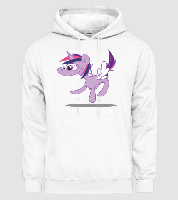ugly my little pony model alb pe tricou
