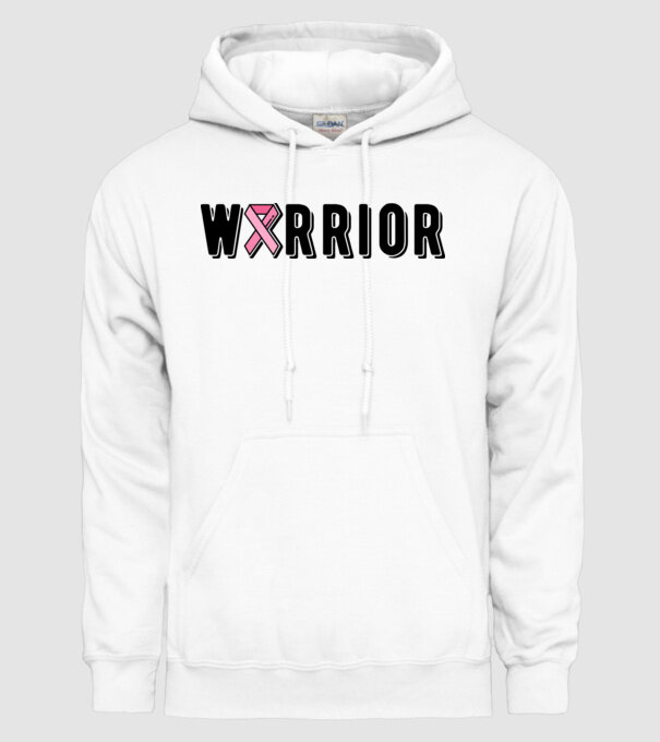 Warrior model alb pe tricou