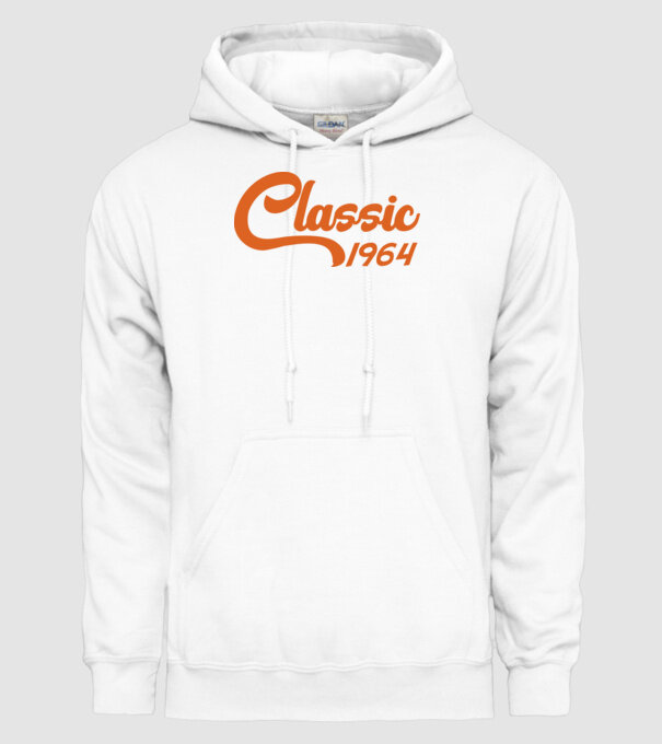 1964 Classic model alb pe tricou