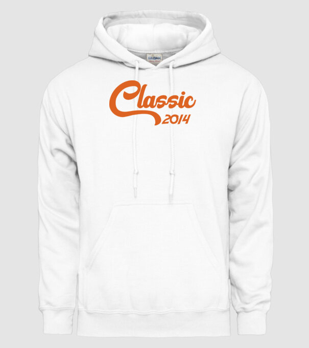 2014 Classic model alb pe tricou