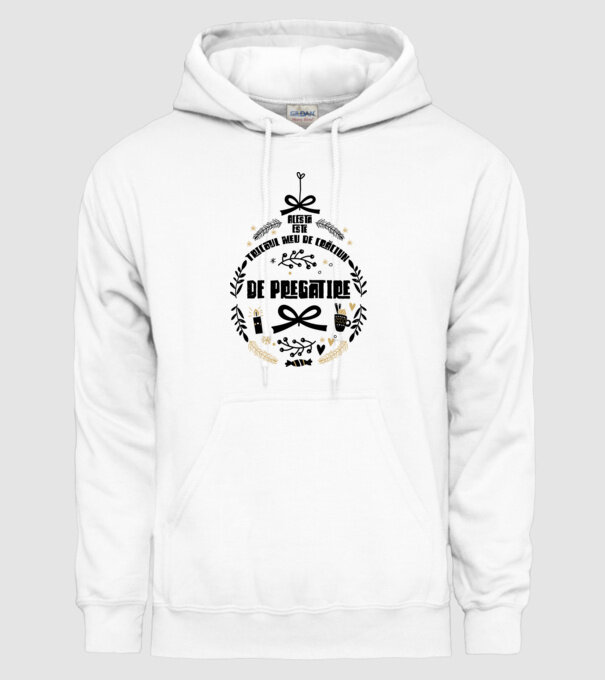 acesta este tricoul meu de Crăciun_de pregătire model alb pe tricou