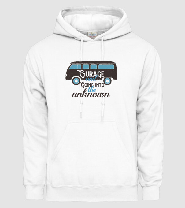 Autobuze model alb pe tricou