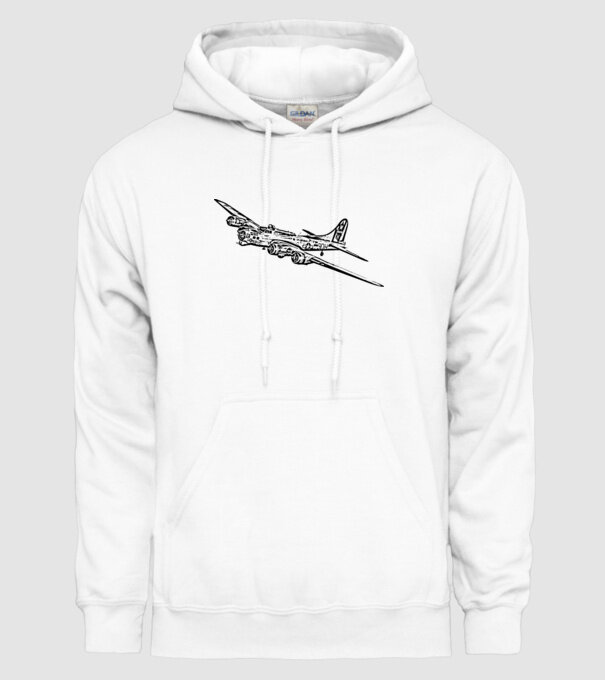 Avioane model alb pe tricou