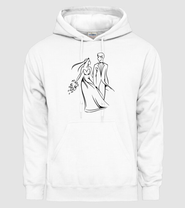 BR01 - mireasă model alb pe tricou