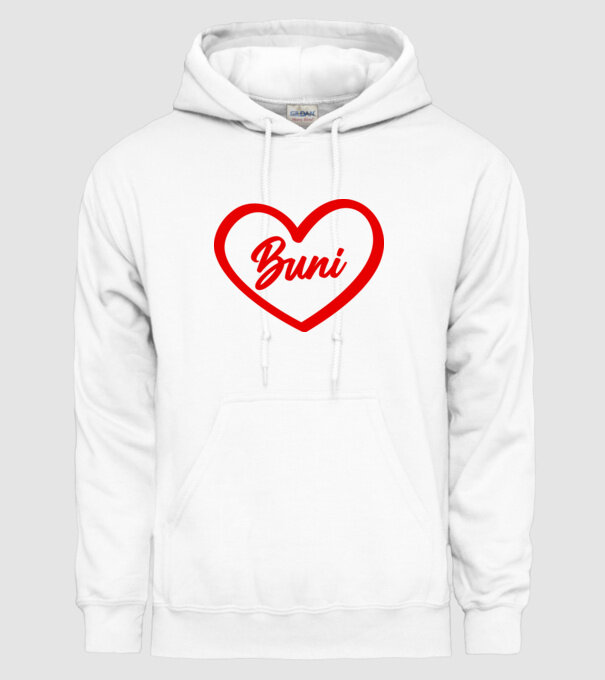 Buni model alb pe tricou
