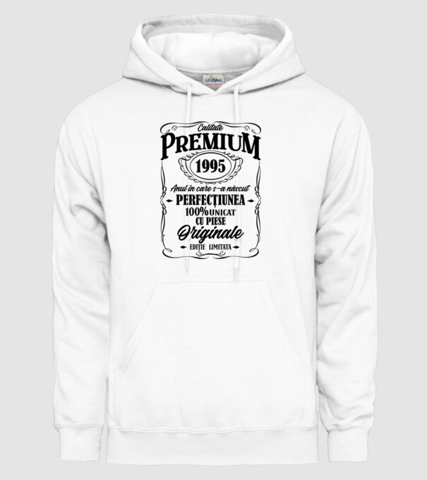 calitate premium -1995 - anul în care s-a născut - perfecțiunea - 100% unicat, cu piese originale, ediție limitată model alb pe tricou
