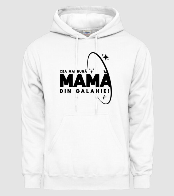 Cea mai bună bunică din Galaxie! model alb pe tricou
