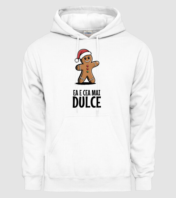 Ea e cea mai dulce alb model alb pe tricou