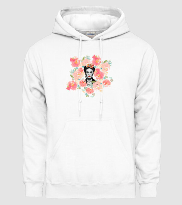 Frida Kahlo 2 model alb pe tricou