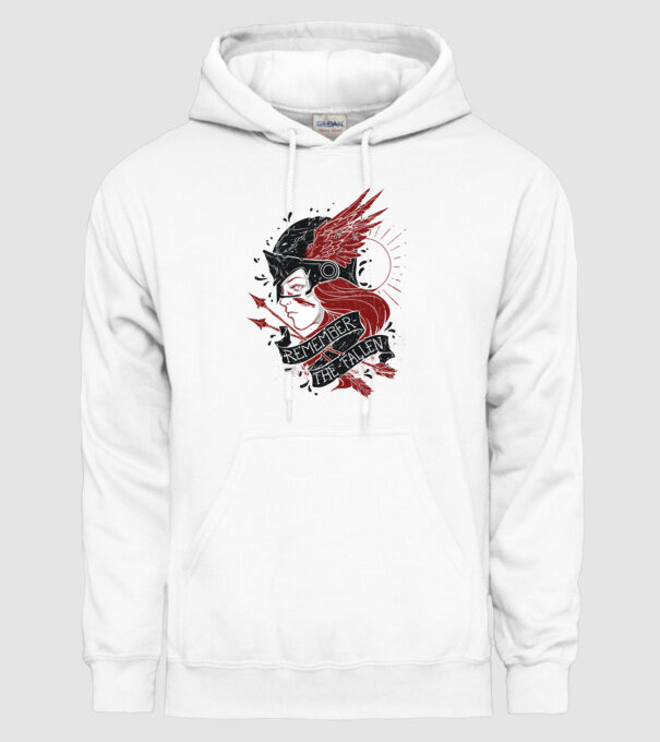 Graffiti model alb pe tricou
