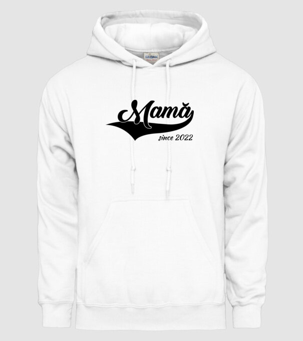 Mamă since 2022 model alb pe tricou