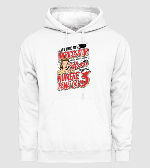 Nu e nimic mai înfricoșător decât model alb pe tricou
