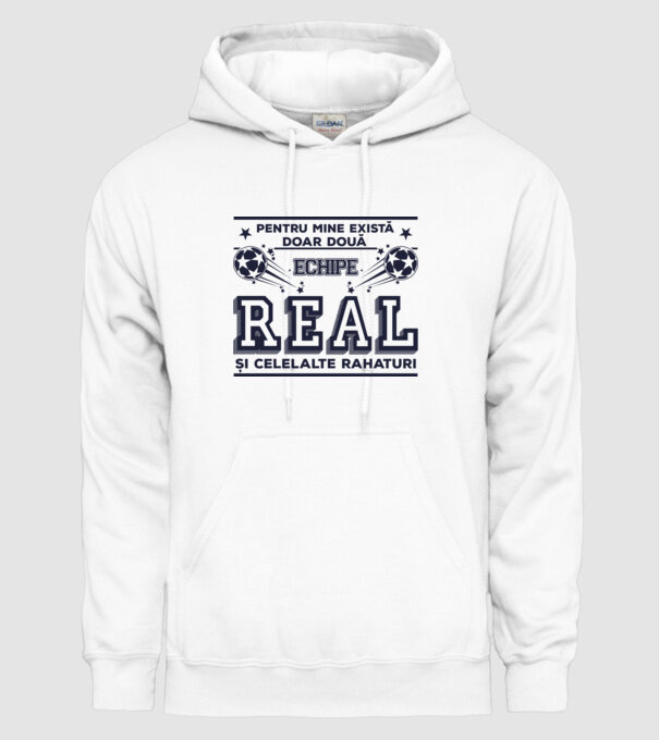 Pentru mine există doar două echipe, Real și celelalte rahaturi model alb pe tricou