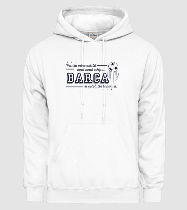Pentru mine există doar două echipe, Barca și celelalte rahaturi model alb pe tricou