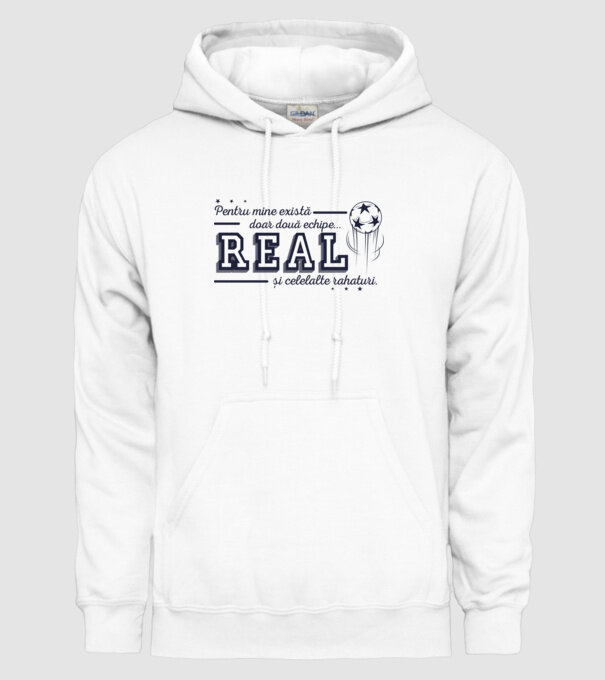 Pentru mine există doar două echipe, Real și celelalte rahaturi model alb pe tricou