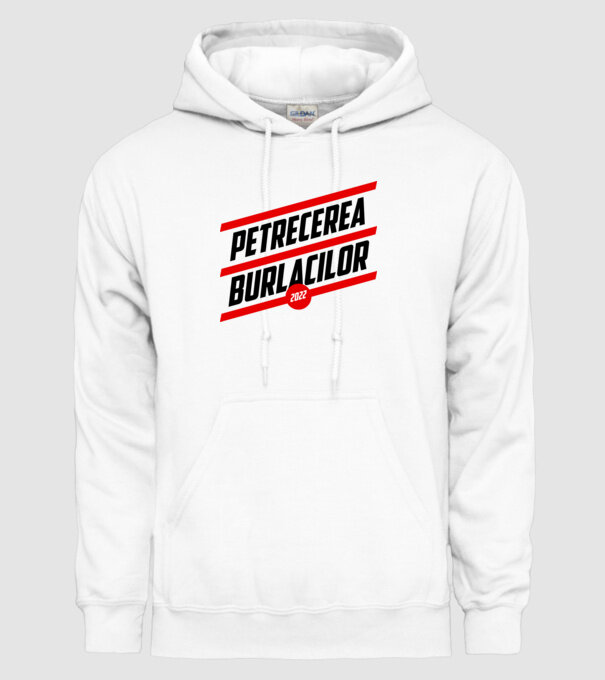 petrecerea burlacilor model alb pe tricou