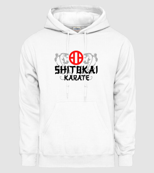 Shitokai Karate model alb pe tricou