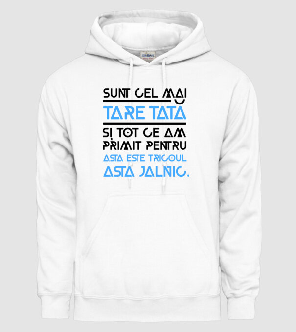 Sunt cel mai tare tată și tot ce am primit pentru asta este tricoul ăsta jalnic model alb pe tricou