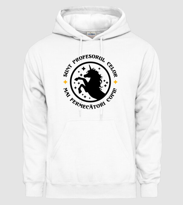 Sunt profesorul celor mai fermecători copii model alb pe tricou