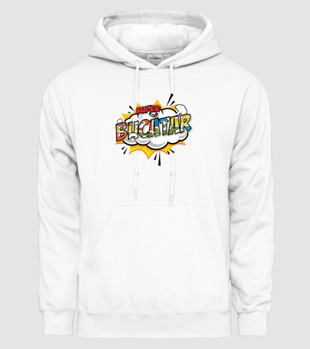 Super Bucătar model alb pe tricou