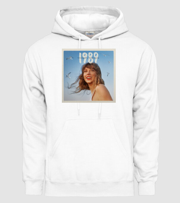 Taylor Swift cover model alb pe tricou