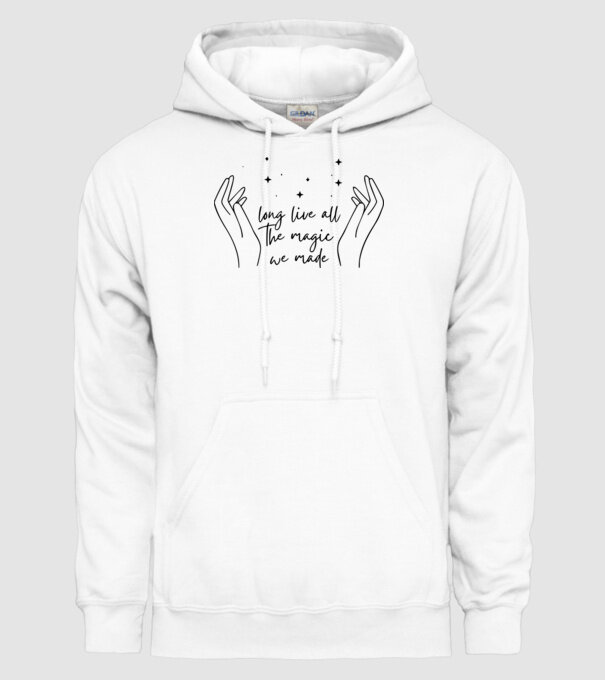 Taylor Swift long live all the magic we made model alb pe tricou
