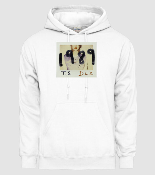 Taylor Swift polaroid model alb pe tricou