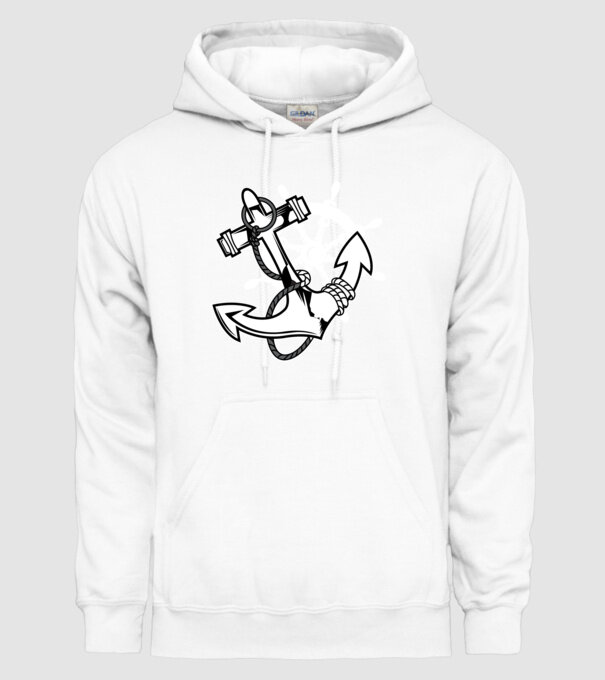 Vapoare model alb pe tricou