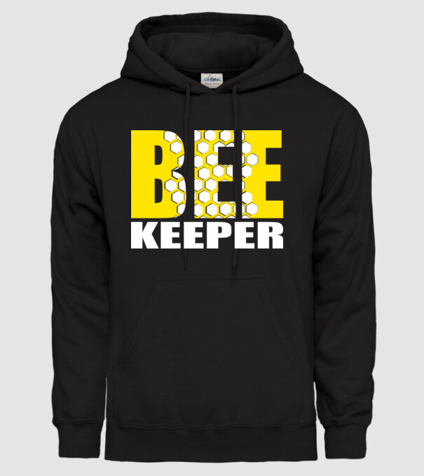 BeeKeeper model negru pe tricou