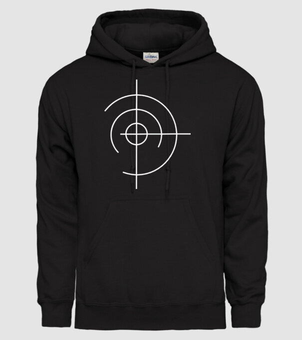 Aim shoot model negru pe tricou