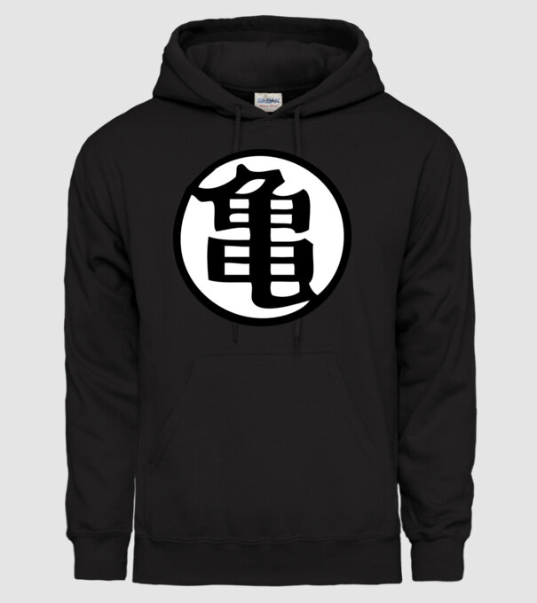 Dragon Ball Z logo model negru pe tricou