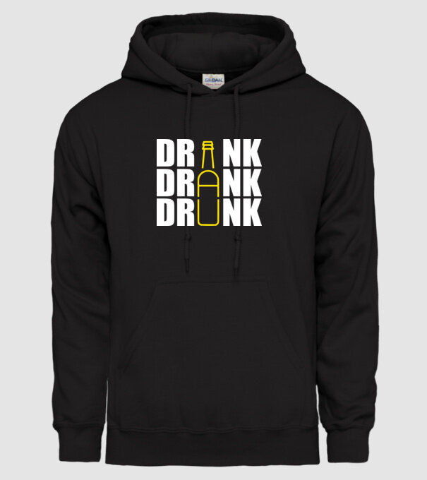Drink drank drunk model negru pe tricou