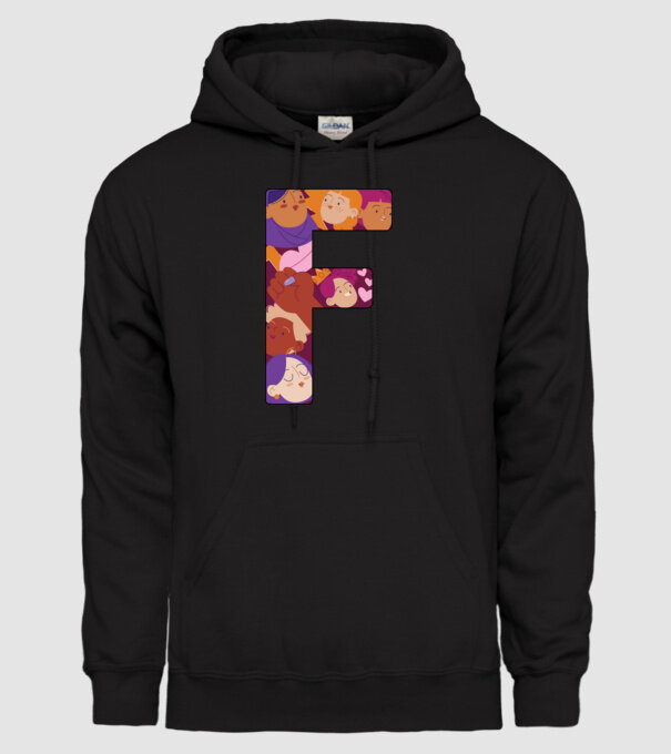 Feminism model negru pe tricou
