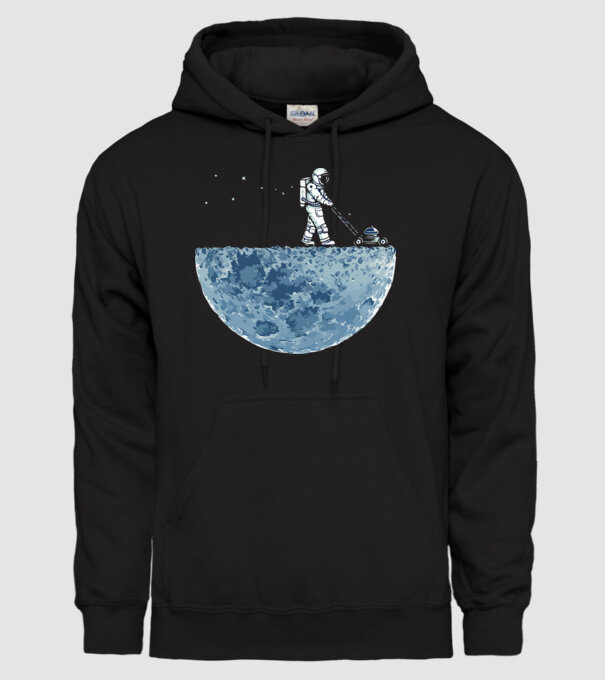 Funny astrounaut model negru pe tricou