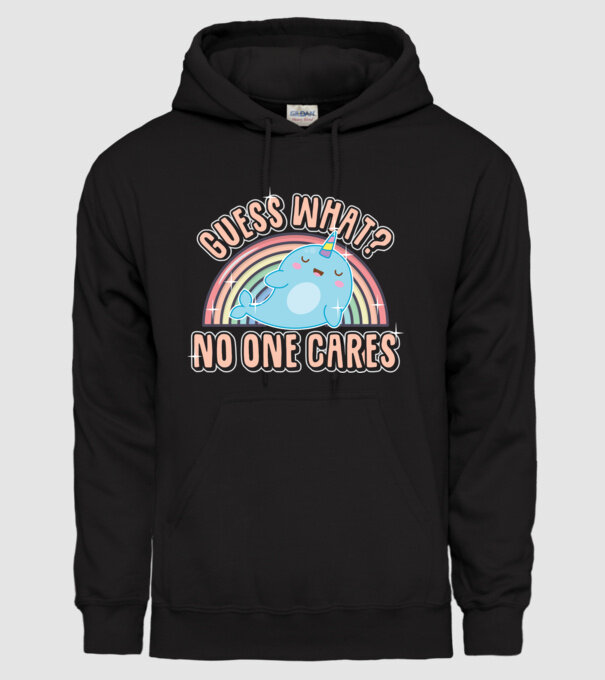 Guess what narval model negru pe tricou