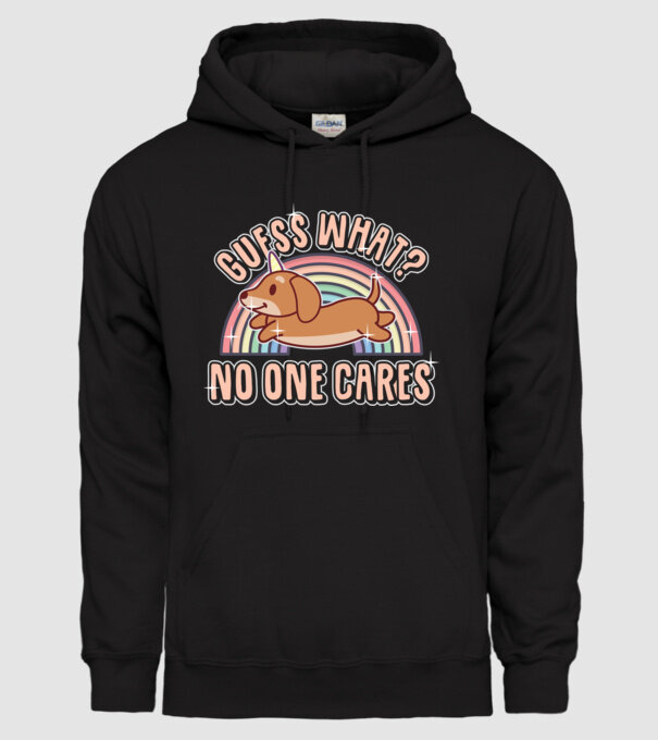 Guess what teckel model negru pe tricou