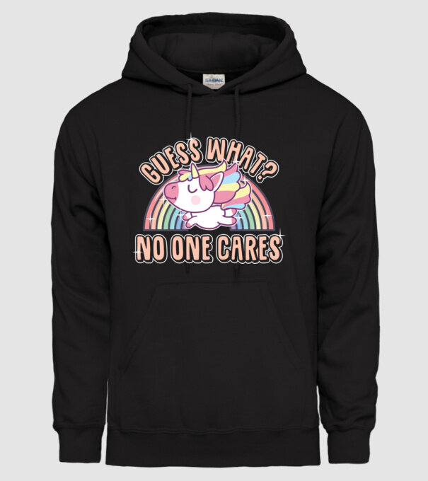 Guess what Unicorn model negru pe tricou