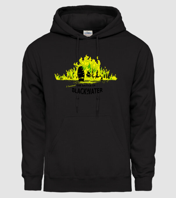 I Survived The Battle of Blackwater model negru pe tricou