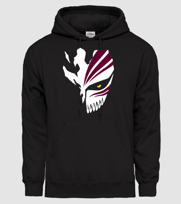 Ichigo Hollow Mask model negru pe tricou