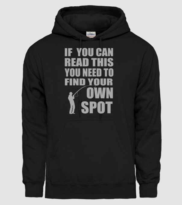 If you can read this, you need to find your own spot model negru pe tricou