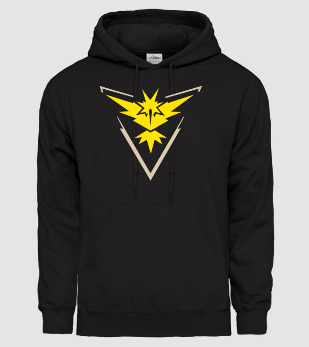 Instinct team logo model negru pe tricou
