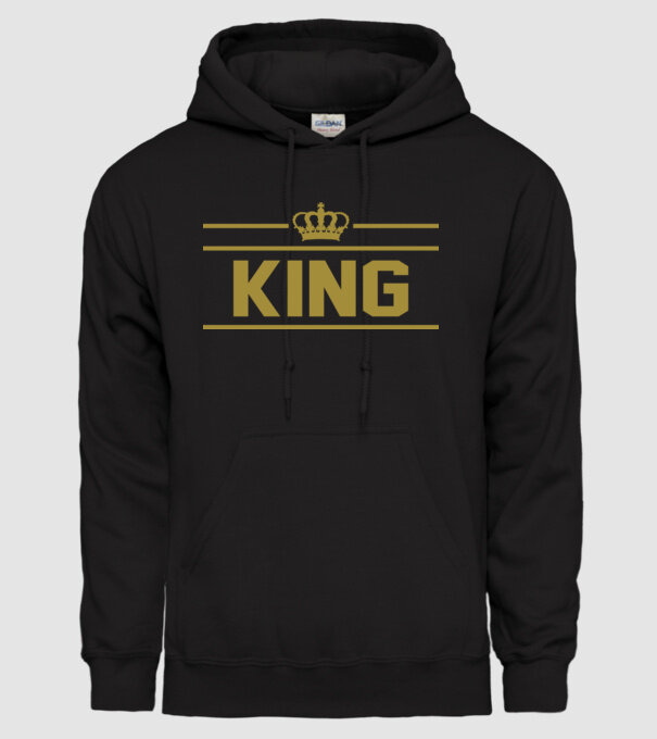 King model negru pe tricou