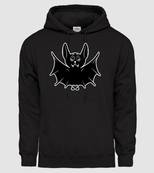 Liliac foarte drăguț model negru pe tricou
