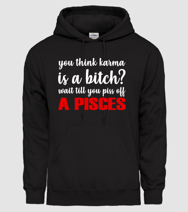 Piss of a PISCES model negru pe tricou