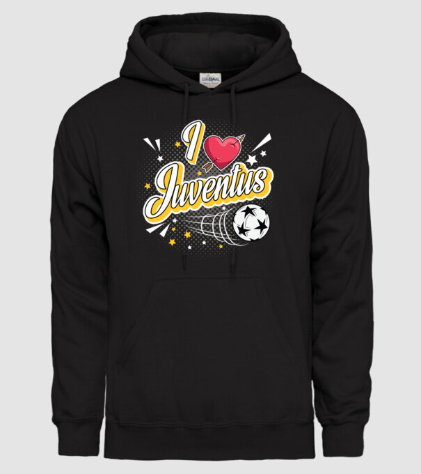 Popart Liverpool Juventus model negru pe tricou