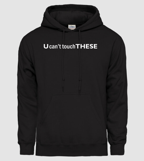 touch model negru pe tricou