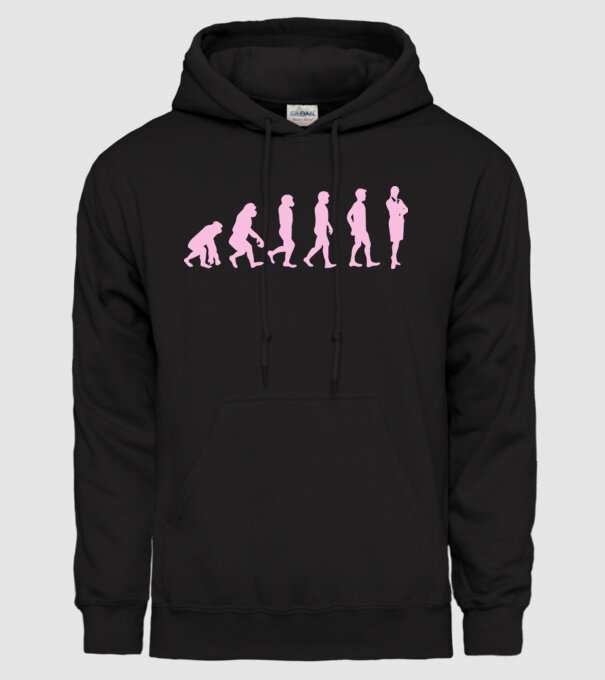 femeie de afaceri evoluție model negru pe tricou
