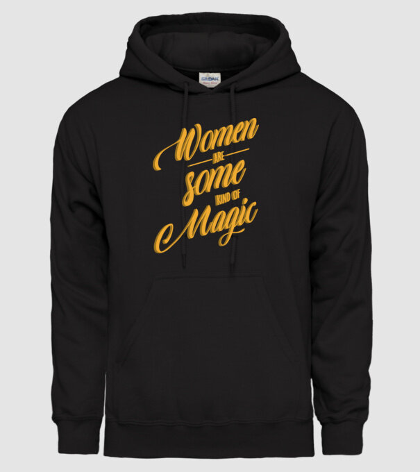 Women are magic model negru pe tricou