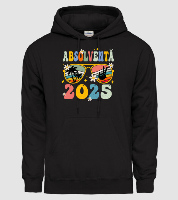 Absolventă 2025 model negru pe tricou